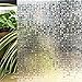 LQKYWNA Película De Ventana De Protección De Privacidad, Patrón De Mosaico 3D Película De Color Variable Autoadhesiva No Adhesiva para Ventanas Y Puertas De Vidrio para Baño (45x200cm)