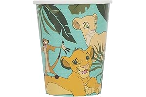 Enchanting Lion King Cups for Party Magic