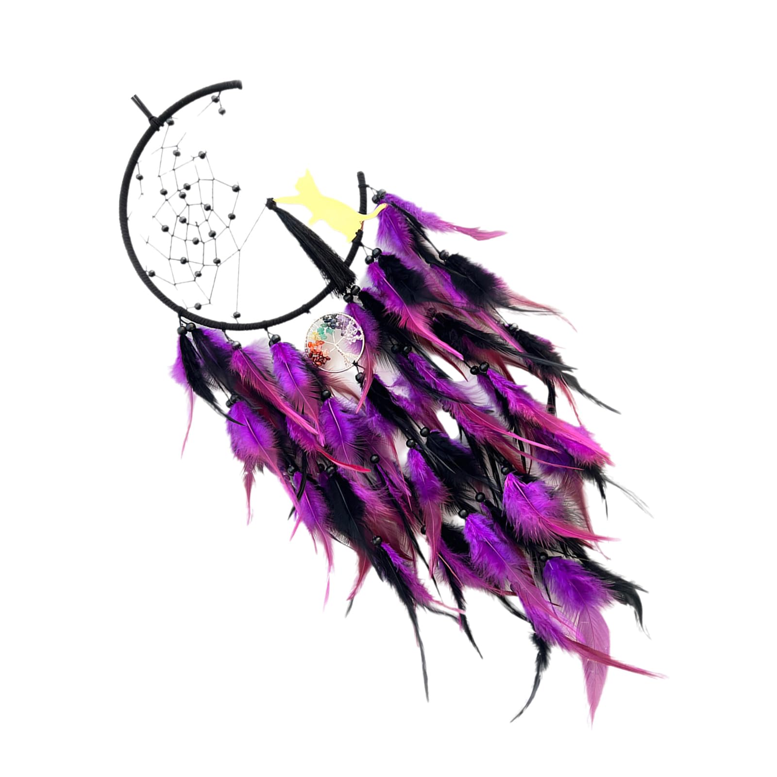 TFAOYS Artisanal Dream Catchers with Beads, for Catchings Dream Enhancing Room Ambiances Peaceful Slumbers Catchers