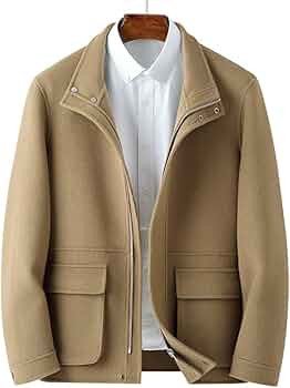 Amazon.com: YMGSCC Men's Autumn and Winter Solid Color Jacket