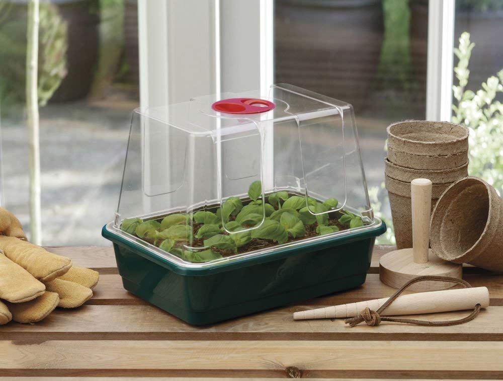 Garland petit serre de bouturage plastique avec couvercle transparent respirant pour jardinier