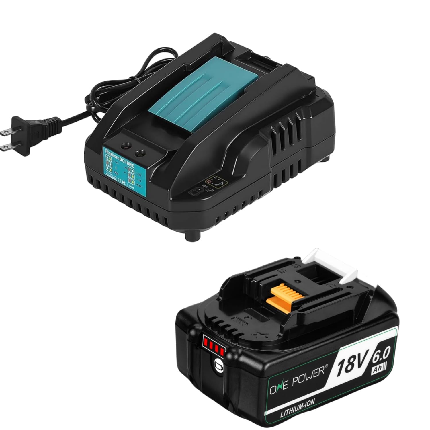 Amazon.co.jp: マキタ 18V バッテリー 充電器セット 6.0Ah BL1860B 