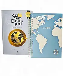 Kit Café com Deus Pai 2026 + Planner Mapas (2 Vol)