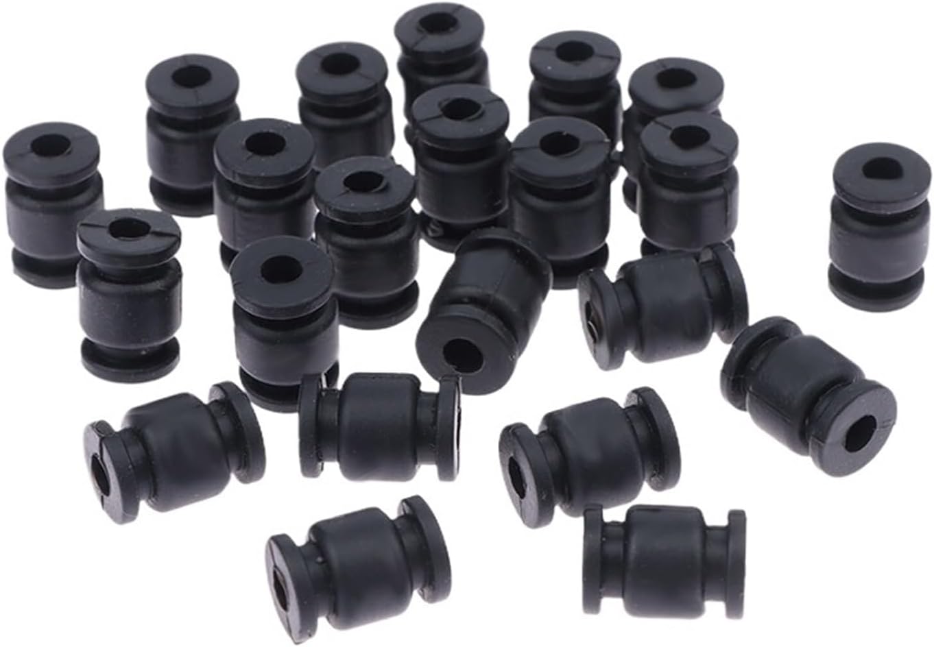 25PCS Anti-vibration Rubber Shock Absorber Ball Gimbal Damping Ball For RC Drone Flight Controller(Blue)