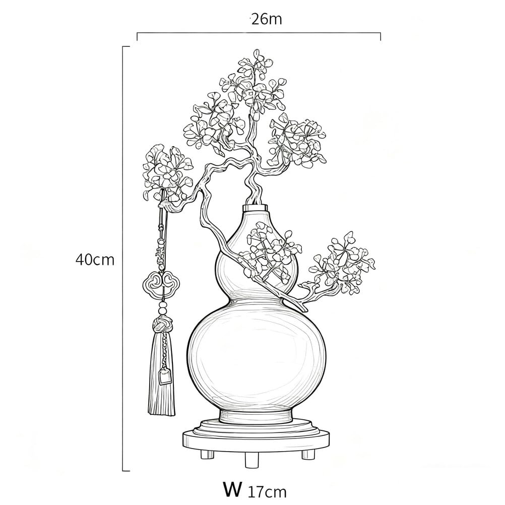 Lucky Wu Lou Gurda Statua Feng Shui Ceramiczna ozdoba dekoracyjna do domu i biura Tradycyjna chińska figurka amuletu symbolizująca ochronę dobrobytu i pozytywną energię,Yellow