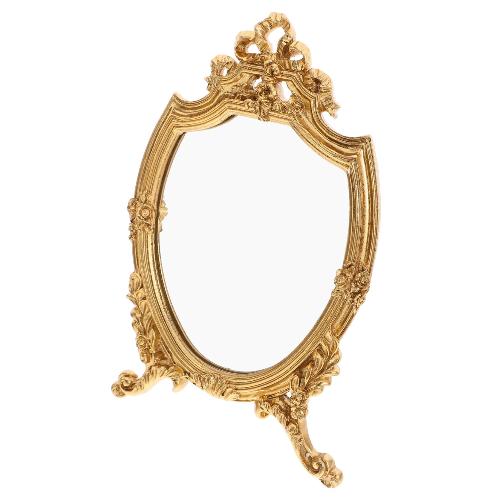 Miroir de maquillage à poser de style vintage pour le bureau