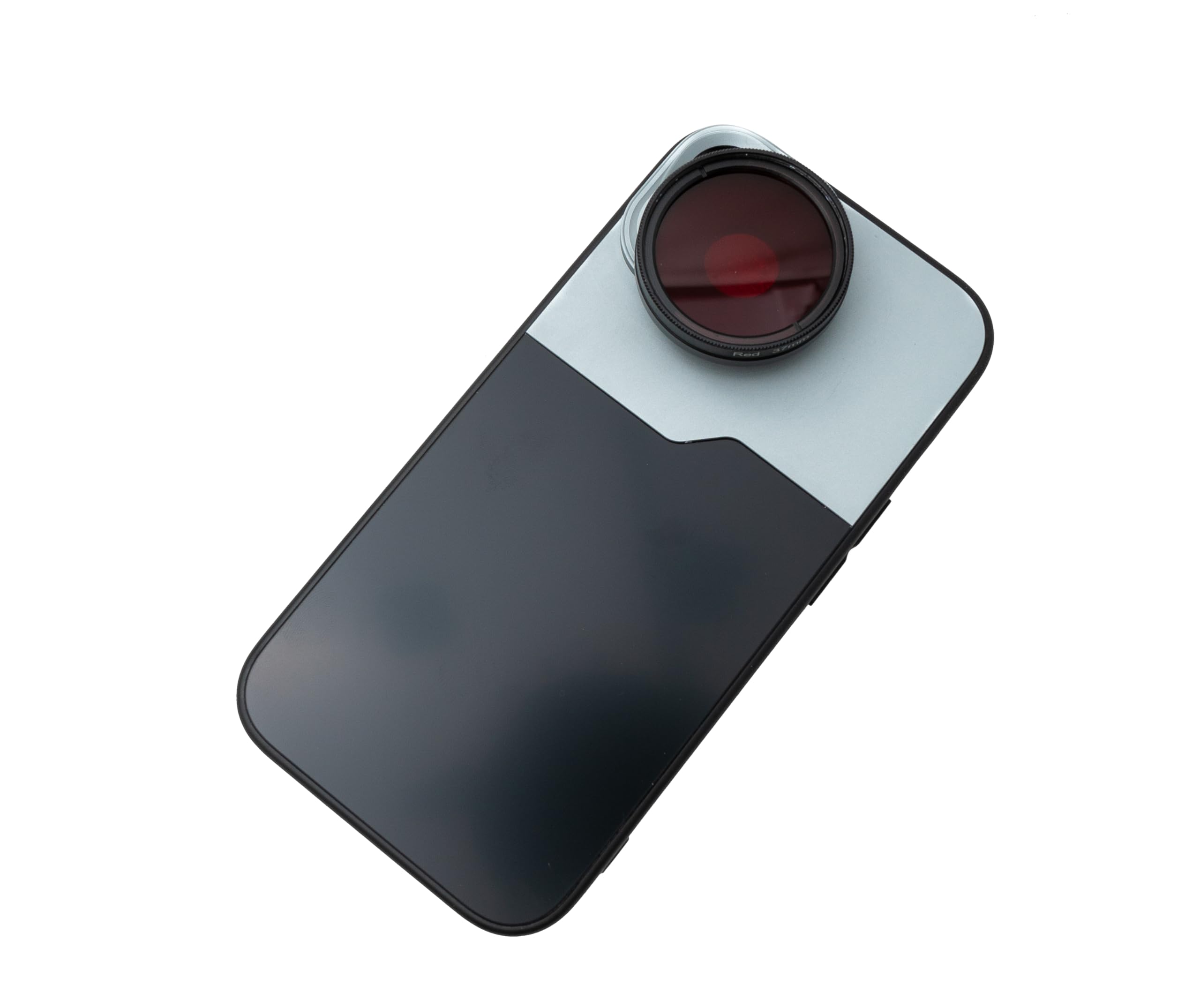 SYSTEM-S Filtr kolorowy zestaw 37 mm 6 sztuk kolorowych filtrów soczewkowych z gwintem etui do iPhone 15