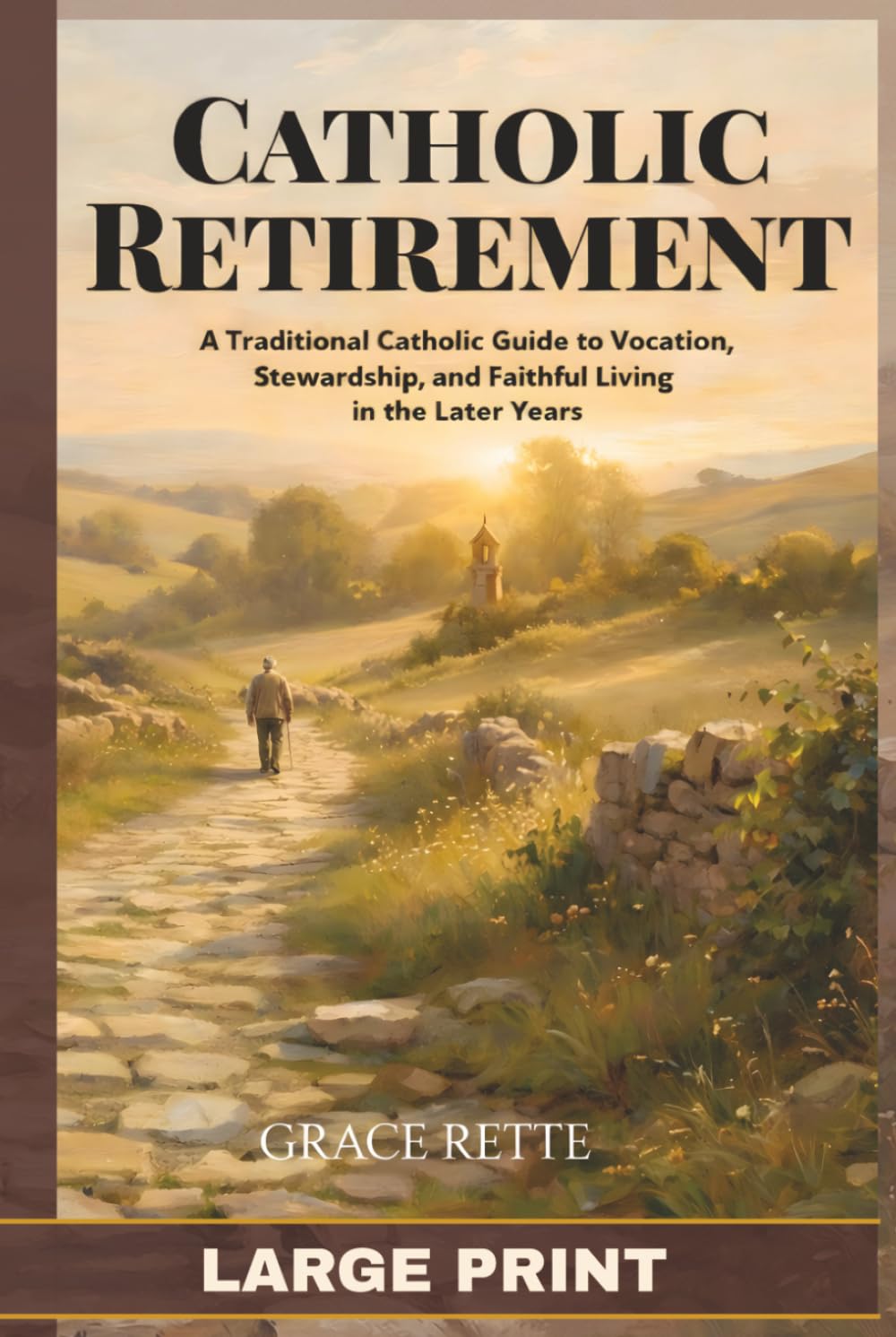 Catholic Retirement - LARGE PRINT: A Traditional Catholic Guide to Vocation, Stewardship, and Faithful Living in the Later Years
