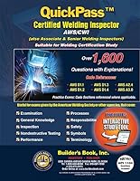 QuickPass Certified Welding Inspector AWS/CWI Study Guide 1622701232 Book Cover