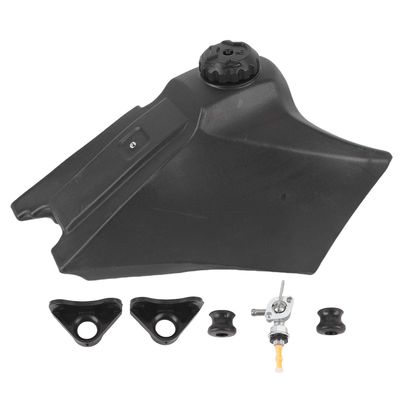 Motorrad-Kraftstofftank, Ersatz-Kunststoff-Benzintank, Großes Fassungsvermögen, Leicht, Passend für YZ85 Pit Dirt 2002 2018, für Offroad-Fahrten und den Einsatz auf der Rennstrecke