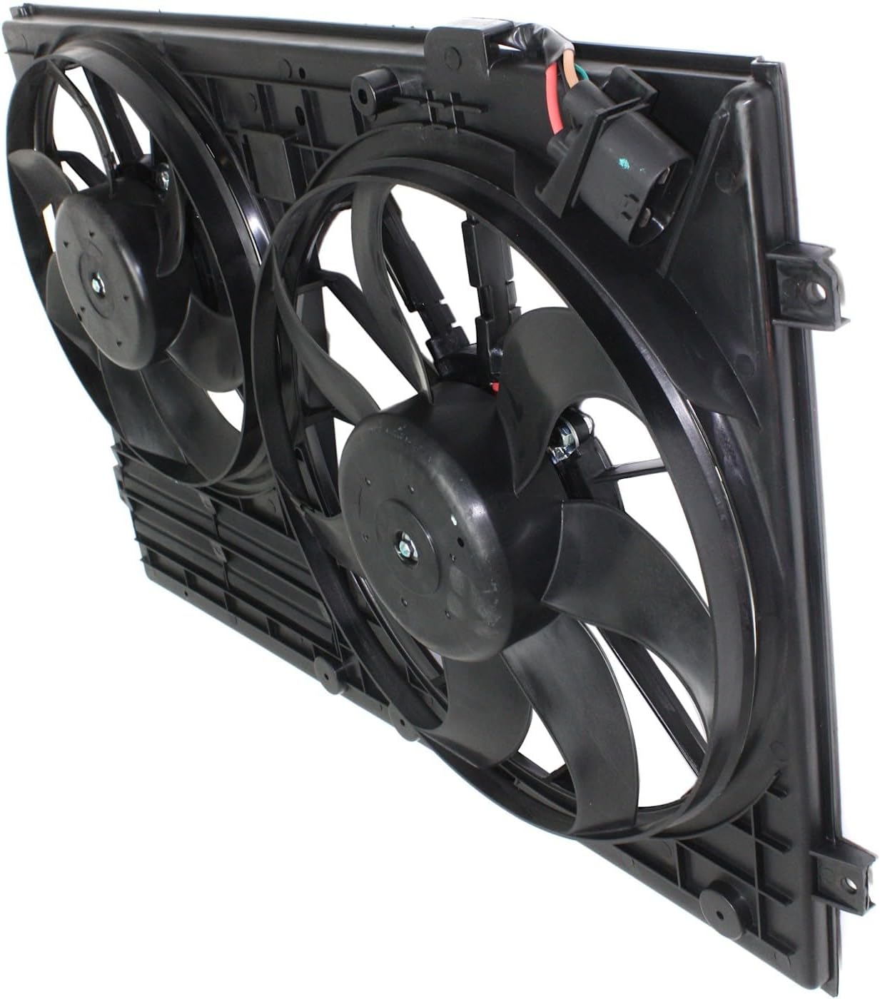 Replacement Cooling Fan Assembly Kit fits Audi A3 Quattro, TT Quattro - 2.0L 4-Cyl GAS (Quattro)