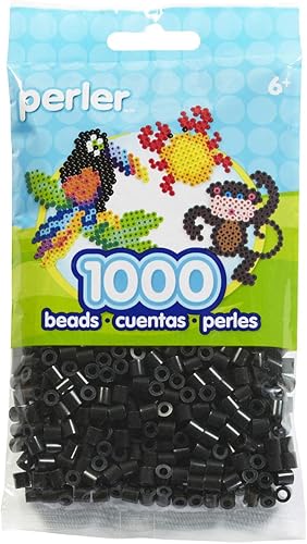 Perler Cuentas 1000Paquete-Negro