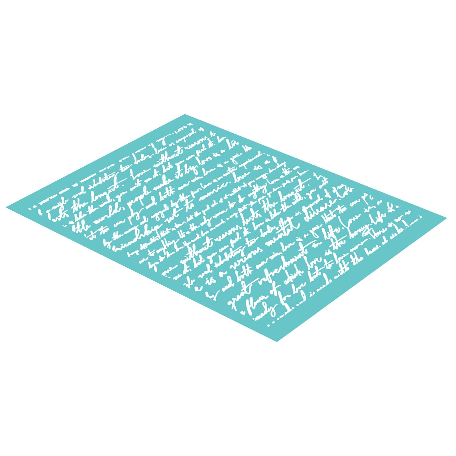 Hsyzygian Professional Silkscreen Printing Stencil Polyester Screen Printing Template for Fabric Wood Clay and Home Decoration Adhesive Back Screen Pattern