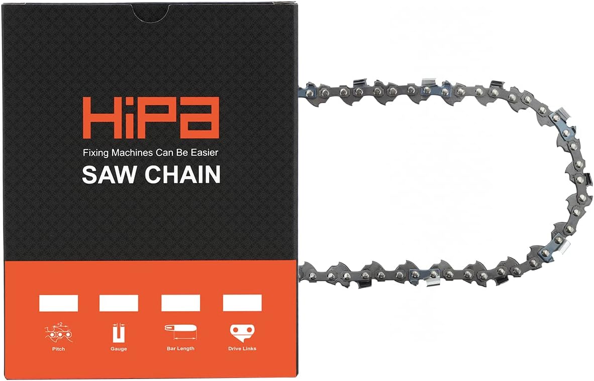 Hipa S33 Pole Saw Chain for 8" Harbor Freight 68862 63190
