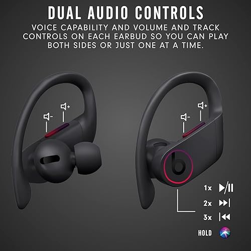 Miniatura 3 de Beats Auriculares inalámbricos Powerbeats Pro - Chip de auriculares Apple H1, Bluetooth de clase 1, 9 horas de tiempo de escucha, auriculares