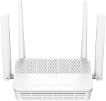 Cudy WR3000S AX3000 Double bande WiFi 6 Mesh Router, 5 Ethernet Gigabit RJ45 Ports, 4 Antennes, MU-MIMO, OpenVPN, Garde-fils, Zerotier, Ipsec VPN, Nuage APP