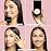 Palladio Under Eye Brightener, Conceal, Brightens, Reduces Appearance of Dark Circles, With Caffeine Peptides & Vitamin E, Tired Skin Color Correcting Brightener & Primer, Light to Medium (Soft Pink)