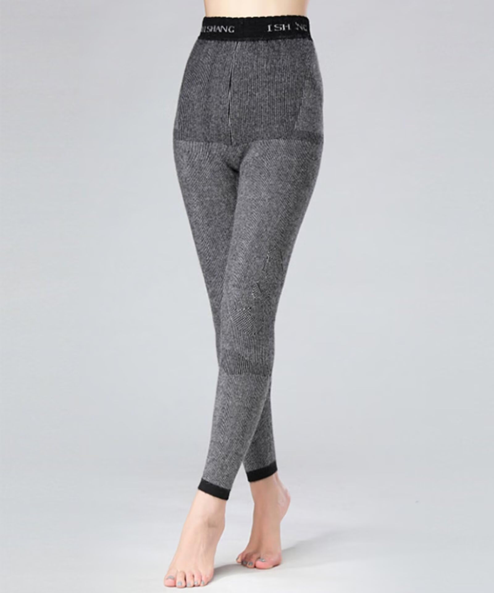 HNVAVQ Intimo Termico da Donna,Leggings 100% Cashmere, Pantaloni Termici,Collant Caldi