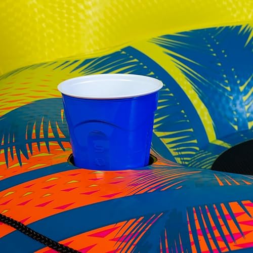 Miniatura 3 de O'Brien Deluxe Double Rider - Flotador doble para dos personas, grande