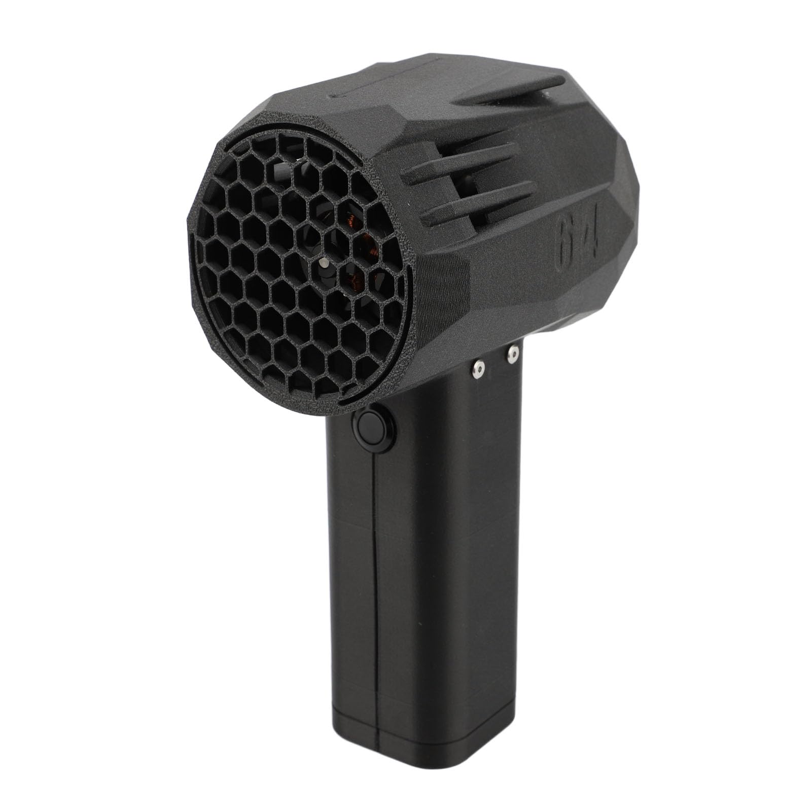 Jet Dryer Blower Violent Turbo Fan, 4000mAh Brushless Motor Car Violent Blower, 64mm Duct Fan 20W Fast Charging 1400g Thrust 240kmh Wind Speed