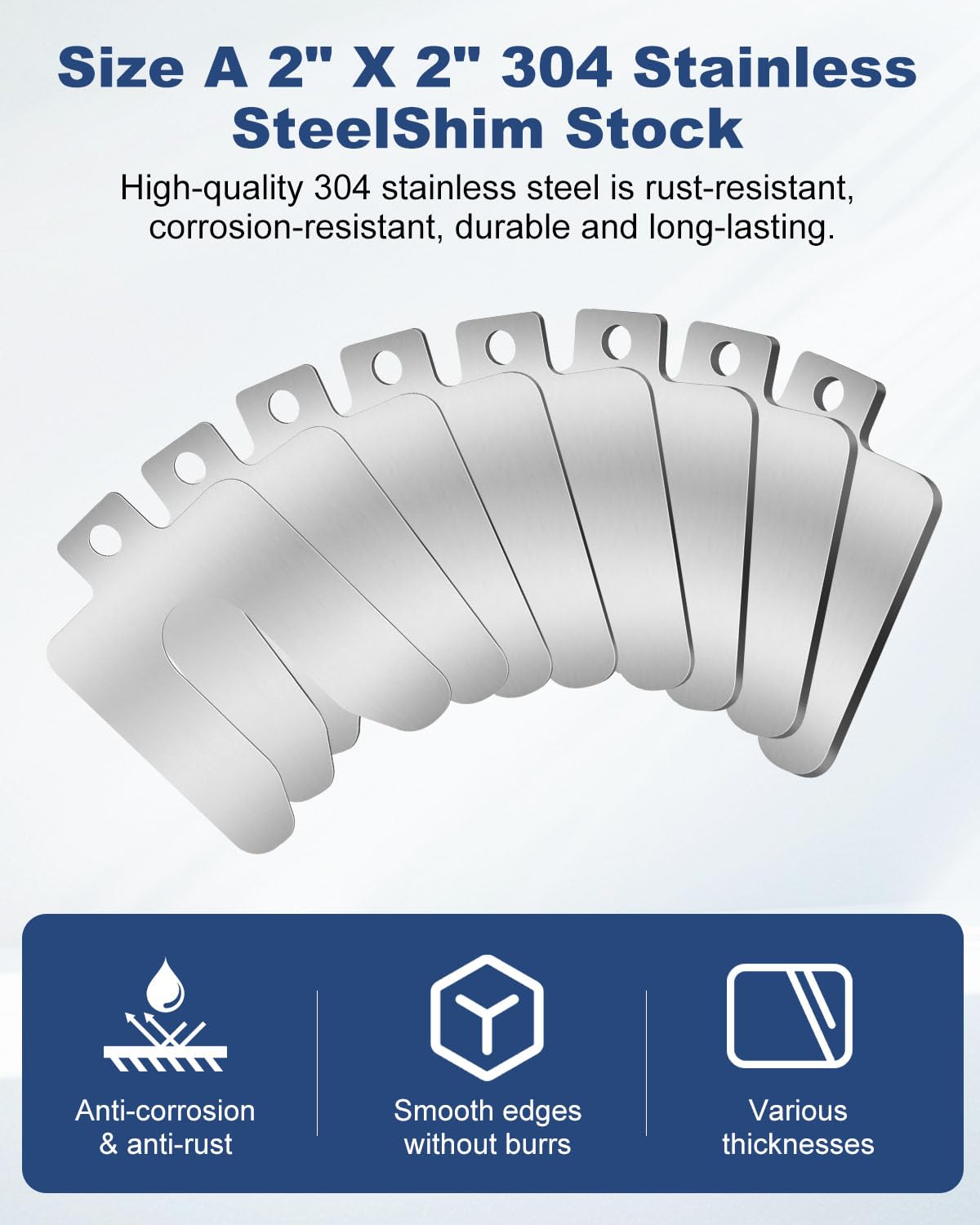 Metal Shims for CNC & Automotive - 32 Pcs -3