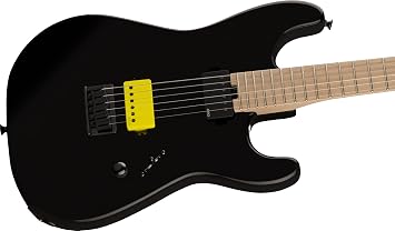 Charvel Sean Long Signature Pro-Mod San Dimas Style 1 HH HT M Electric Guitar - Black | Alder Body, Maple Neck and Fingerboard, Emg 57/66 Pickups, Charvel HT6 Hardtail, 22 Jumbo Frets, Gloss Black