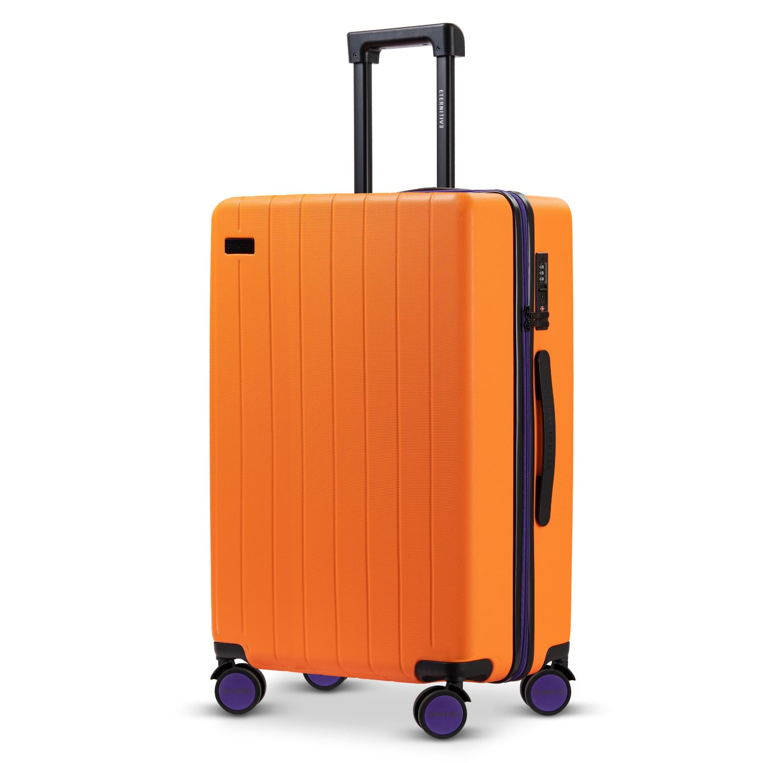 ETERNITIVE - Koffer Reisekoffer Hartschale aus ABS |Reisetrolley Leicht mit 4 Zwillingsrollen 360° | Gepäck mit TSA-Schloss