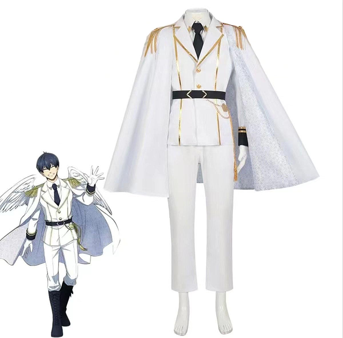 Amazon | ブルーロック コスプレ コスプレ衣装 天使と悪魔 ウィッグ