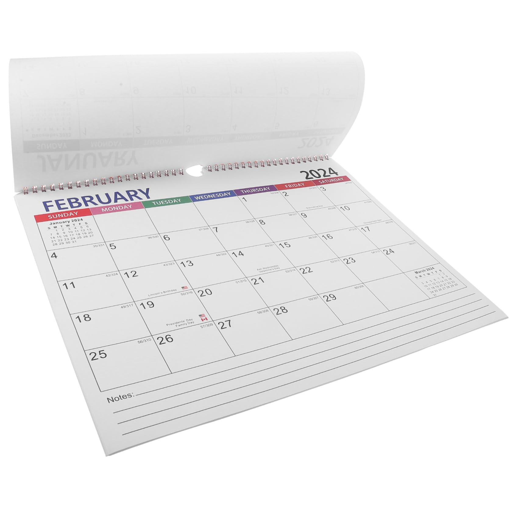 SEWACC 3stücke Stabiler Wandkalender Praktischer Monatskalender Für Büro Und Zuhause Für Termine Und Erinnerungen Minimalistisches Design Mit Hochwertiger Verarbeitung Als Für