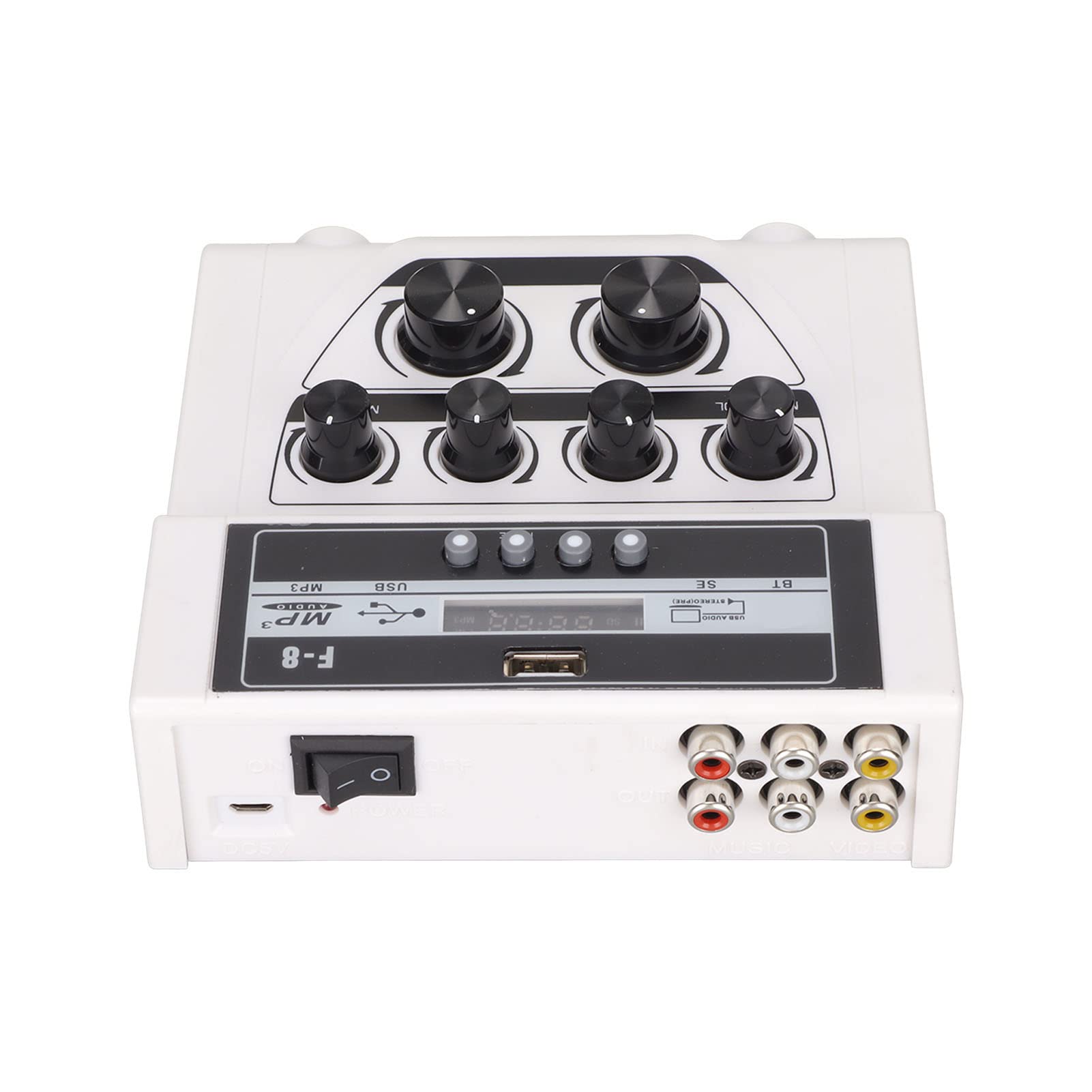 Sound Mixer, BT MP3 Funktion Stereo Mixer Home Karaoke Stereo Mixer für TV PC Smartphone 100-240V(#1)