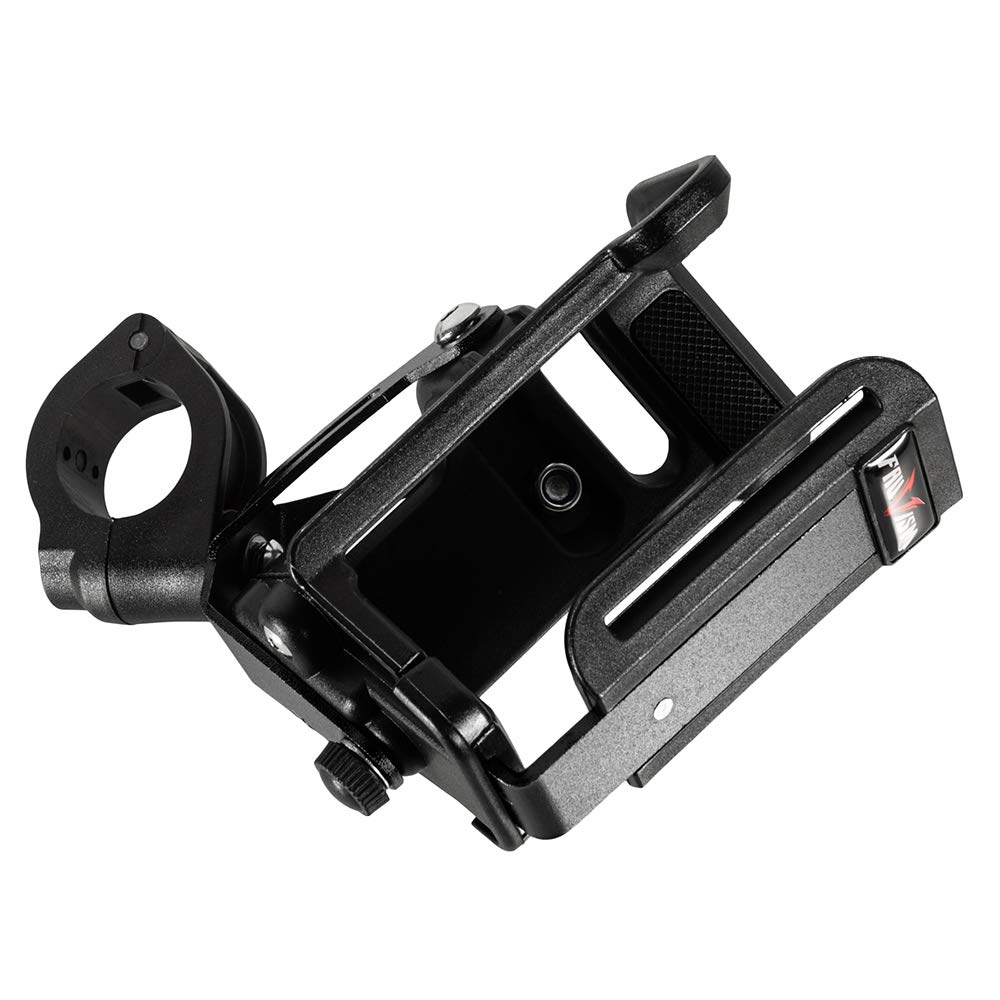 Universeller Flaschenhalter für Motorrad mit 20mm 22mm 25mm 28mm Lenker Sturzbügel Stoßstange für Duke 390/790 R1200GS G310GS DL650 Z900 (Schwarz)