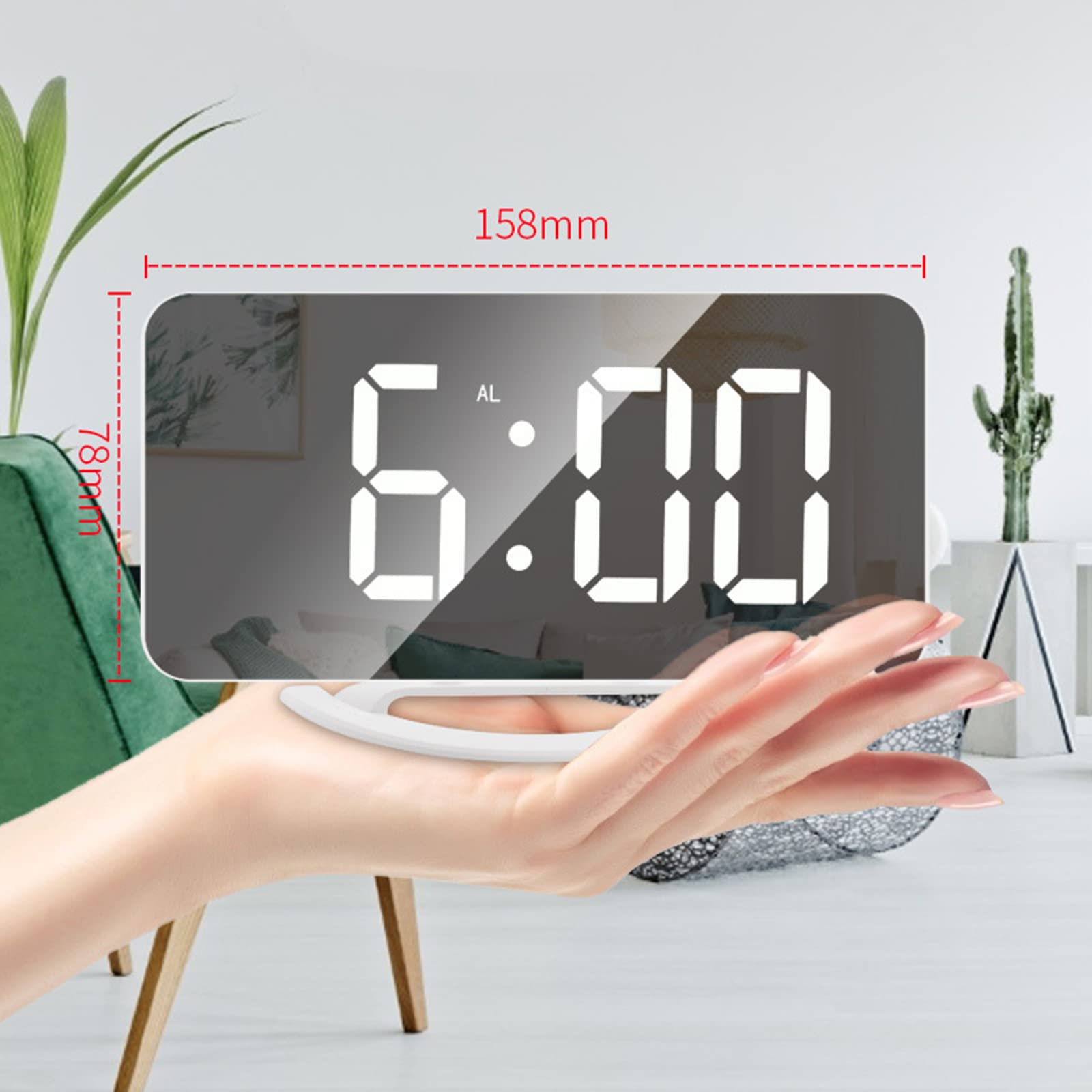 Amazon.co.jp: ラジオプロジェクションアラームクロック
