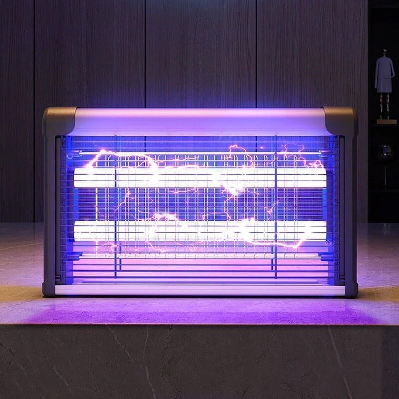 Electric Mosquito Killer, Fly Insect Killer Machine, Insect Bug Zapper,Fly Catcher and Trap Killer LED Lamp for Restaurants,Home,Office,Bedroom (Black-4)-picture-21