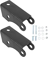 Vista 3 de Fydun Kit de extensores de choque de caída de coche, aleación de metal, reducción, kit de soporte de extensión de choque para C10