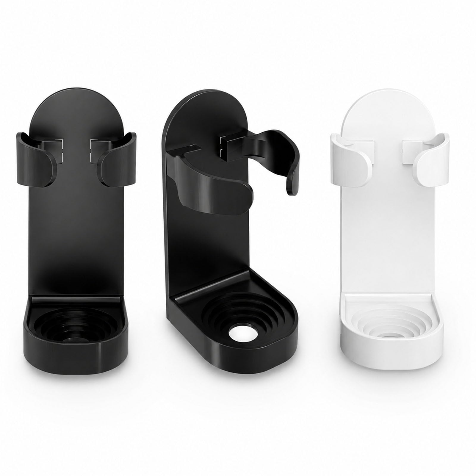 Crestivo 3 Pcs Adhesive Toothbrush Holder for Bathroom Wall