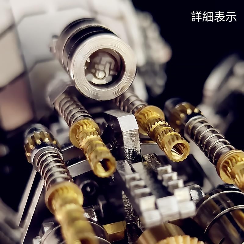 钢魔兽 鋼魔獣 蜘蛛王 クモの王 3D 立体 金属模型 メタル パズル DIY 玩具 手組み立 組み立てキット ツール付き、デスクト