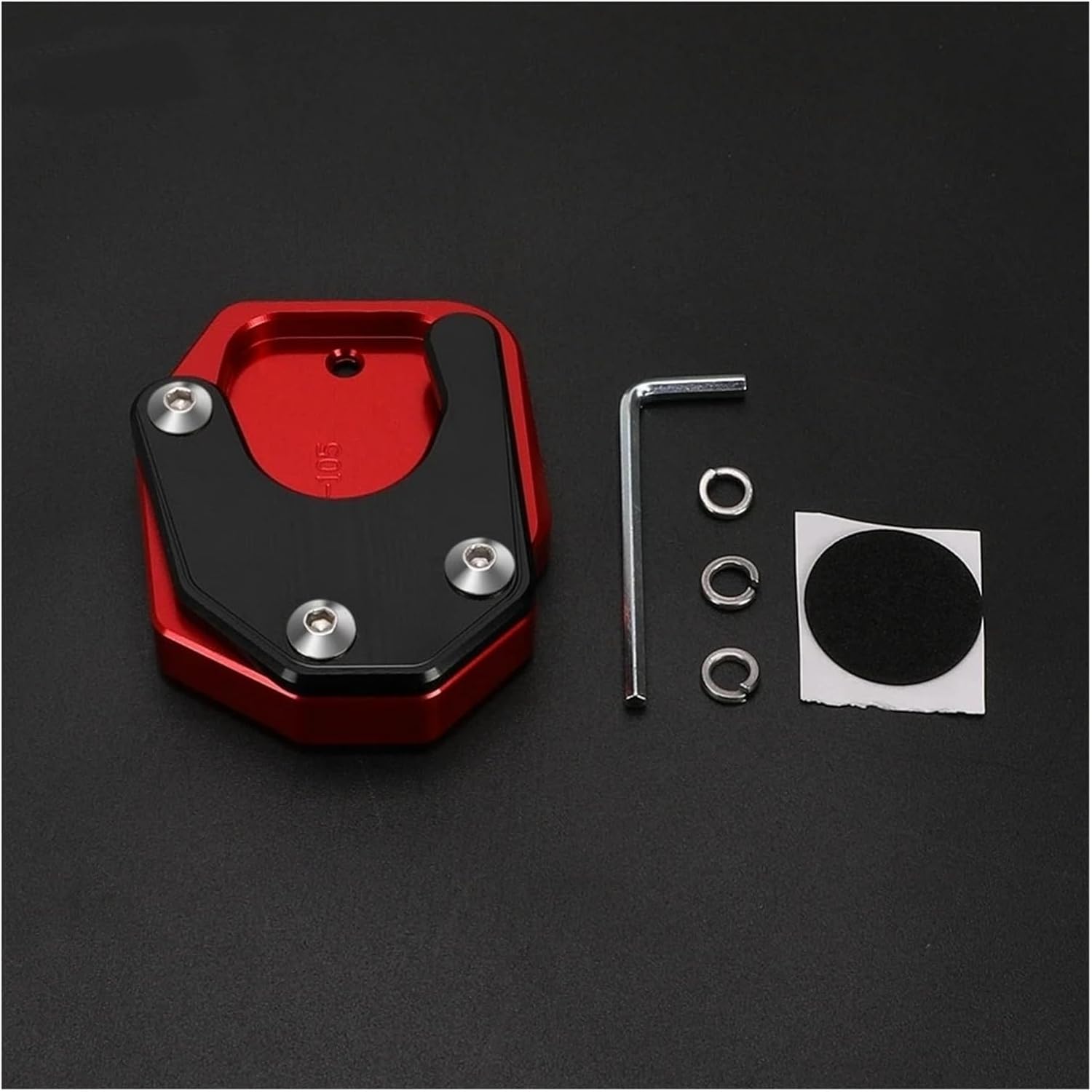 Motorcycle Kickstand Enlarge Plate Motorcycle Kickstand Extension Plate Foot Side Stand Enlarge Pad FOR HO&ND&A CBR650F NM-4 CBR600RR NC750X S DCT