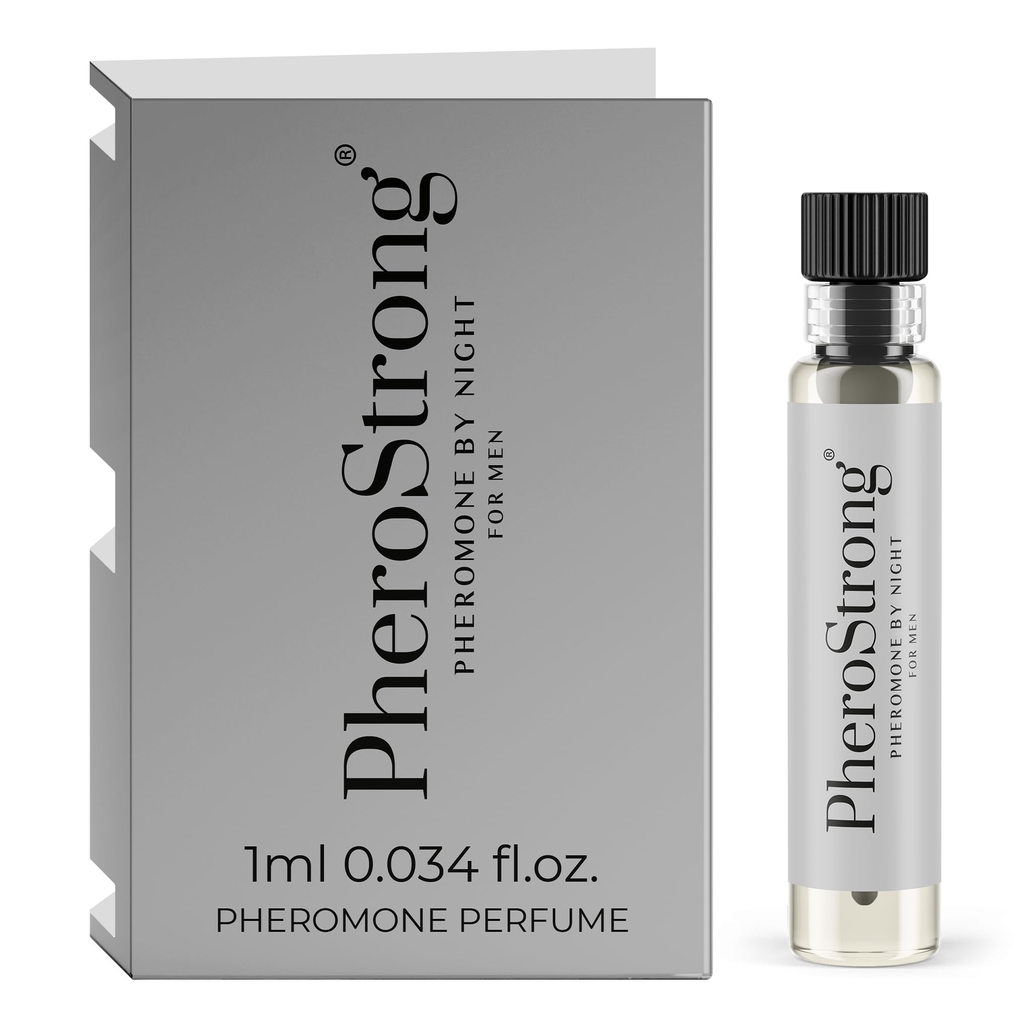 By Night Pheromones Perfume for Men Spicy Leather Cologne Fresh Masculine Scent with Grapefruit Jasmine Oak Moss Long-Lasting