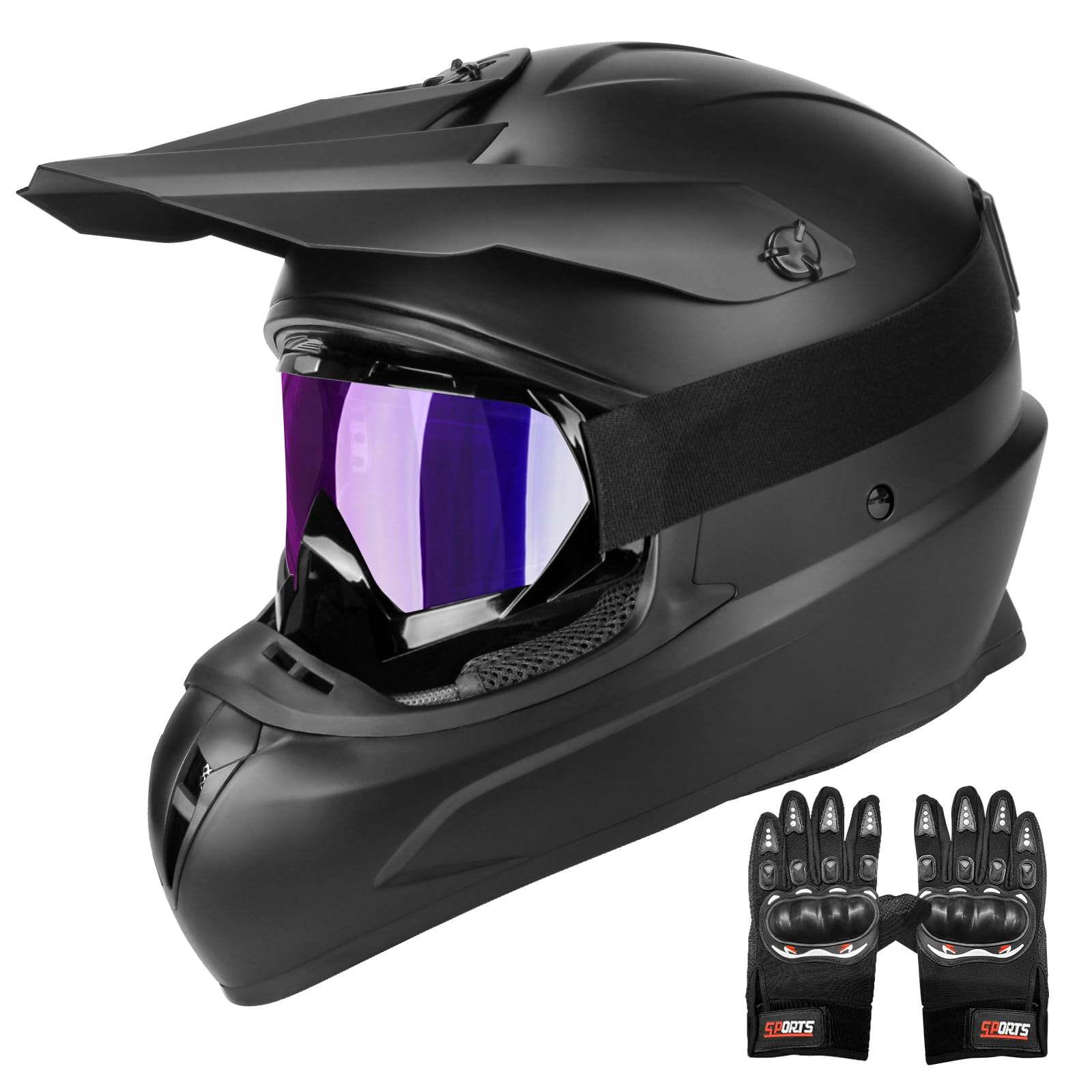 Dot Off Road Dirt Bike Motocross Helmet For Adults Men