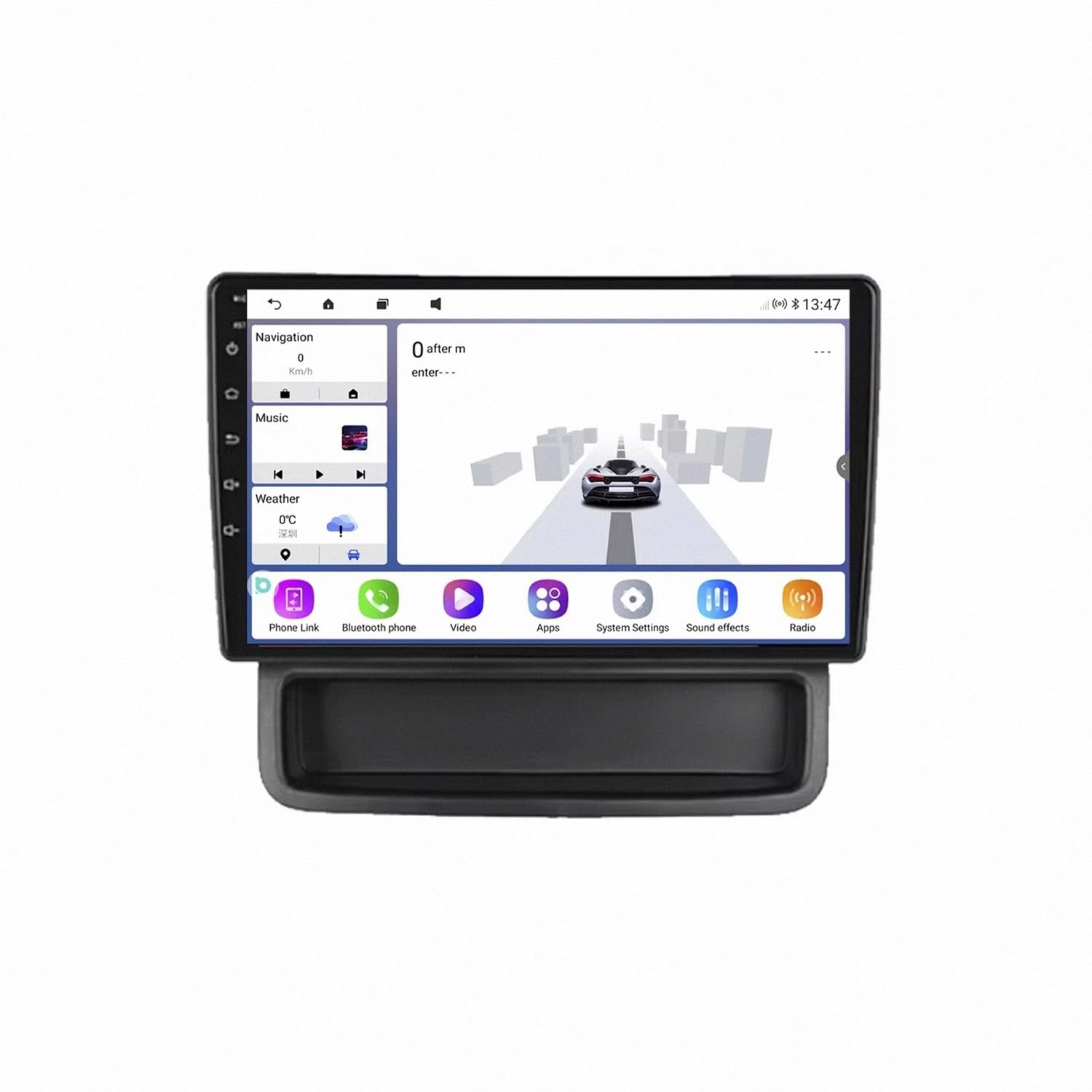 Radio 2 DIN para Mitsubishi Pajero 4 con GPS y Bluetooth 8