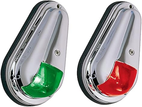 Perko 0955DP0CHR Chrome-Plated Side Light Set