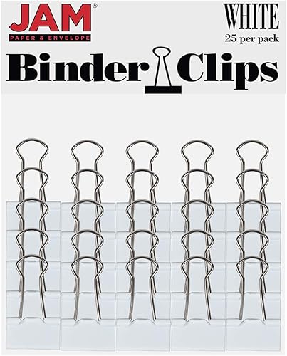 Vista 372 de Broches aprietapapeles JAM Paper®, Rojo