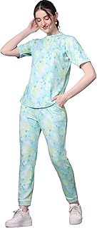 sheetal associates Women's Printed Casual Co ords Set 2 Piece Track Suit Set-picture-33