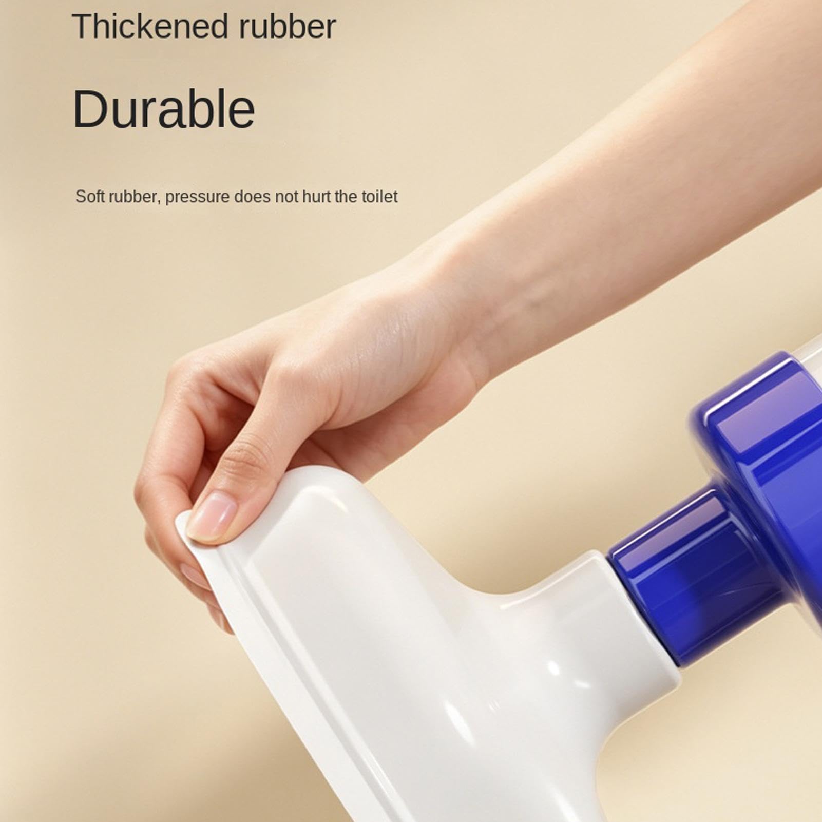 Desatascadores de Inodoro para Baño Ergonómico, Antideslizante y de Alta | Desatascadores de Inodoro WC para Desagües del Suelo Baños, Aseos, Cocinas, Dormitorios, Apartamentos y Hogar