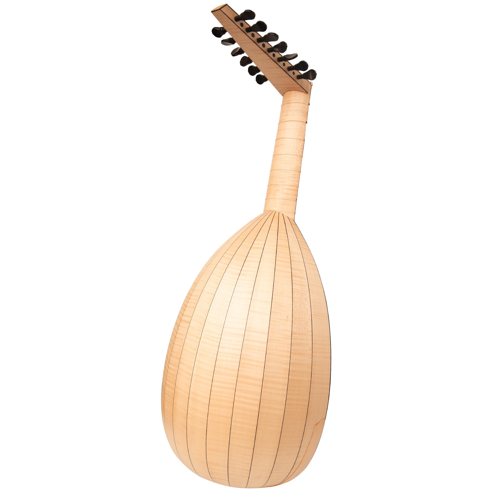Renaissance Lute, 7 Gänge, Flammenahorn