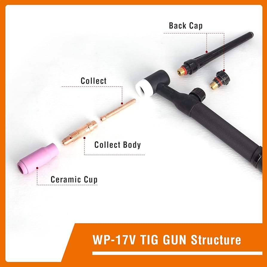 mocigoma♡ Gasless MIG Kit Fits Miller M-100/M-150 Tip-Nozzle-Adapter