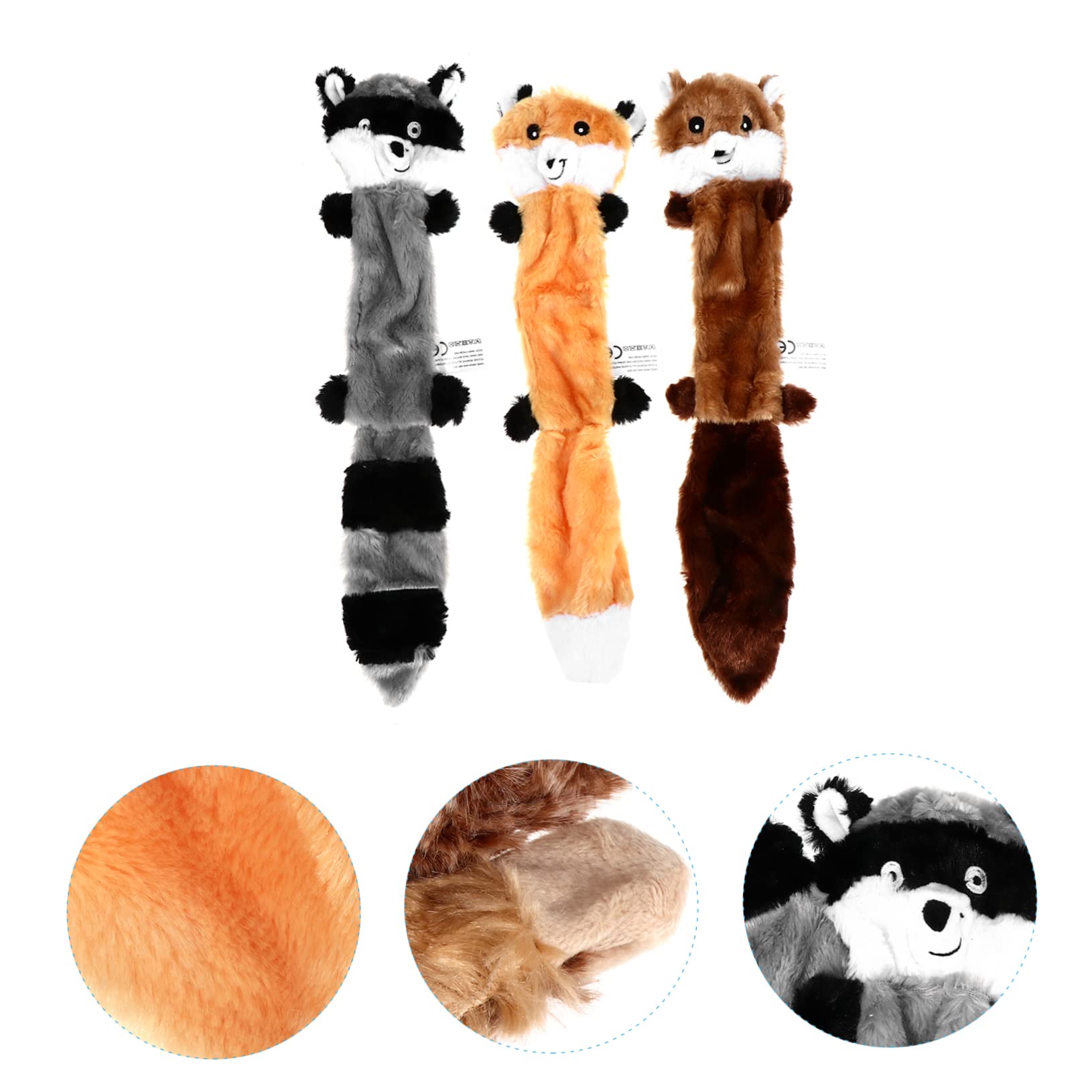 BESPORTBLE 9pezzi Giocattoli Squeaky Per Cani Giocattoli Da Masticare Peluche Leggeri e Resistenti Per Cuccioli Gioco e Allenamento Stimola La Salute e Riduce La Noia