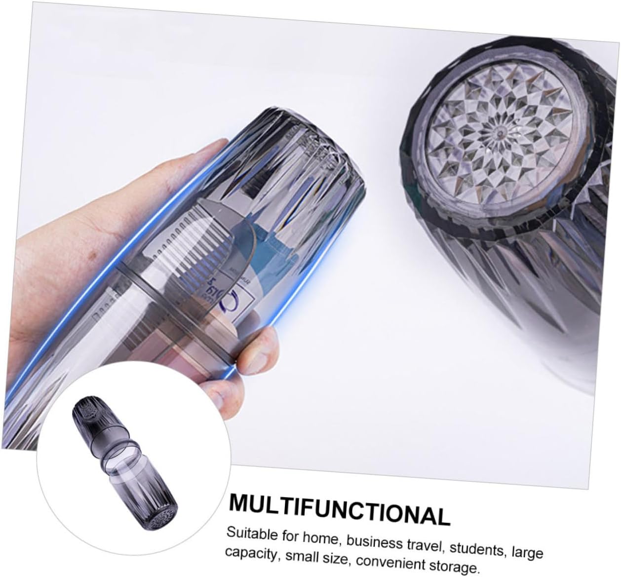 Travel Toothbrush Case Personal Care Cup Soft Bristle Brush Portable Organizer