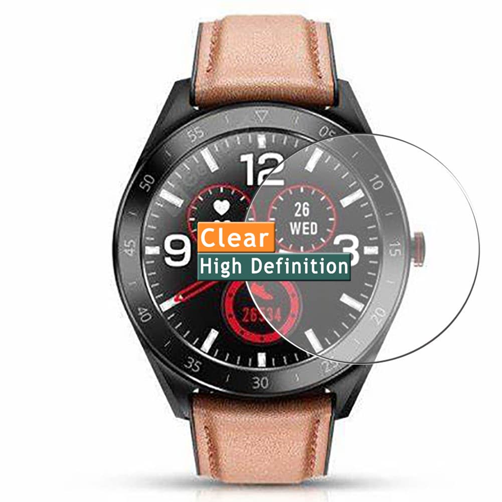 3-Pack Screen Protector, compatible with Alfawise Watch 6 Smartwatch smart watch TPU Film Protectors Sticker [ Not Tempered Glass ]