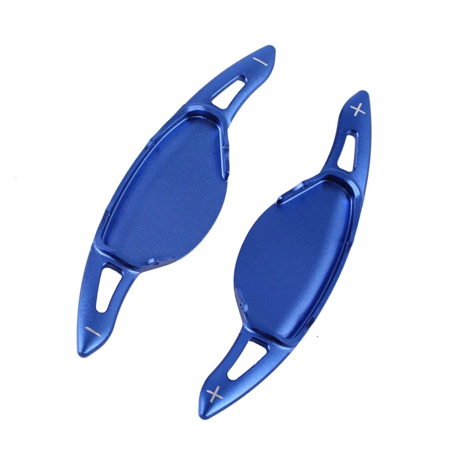 XINWELZ Car Shift Paddles Compatible with Nissan for Pathfinder for Qashqai Car Steering Wheel Paddle Shifter Extension Paddles Shifters for Fit Accessories(Blue)